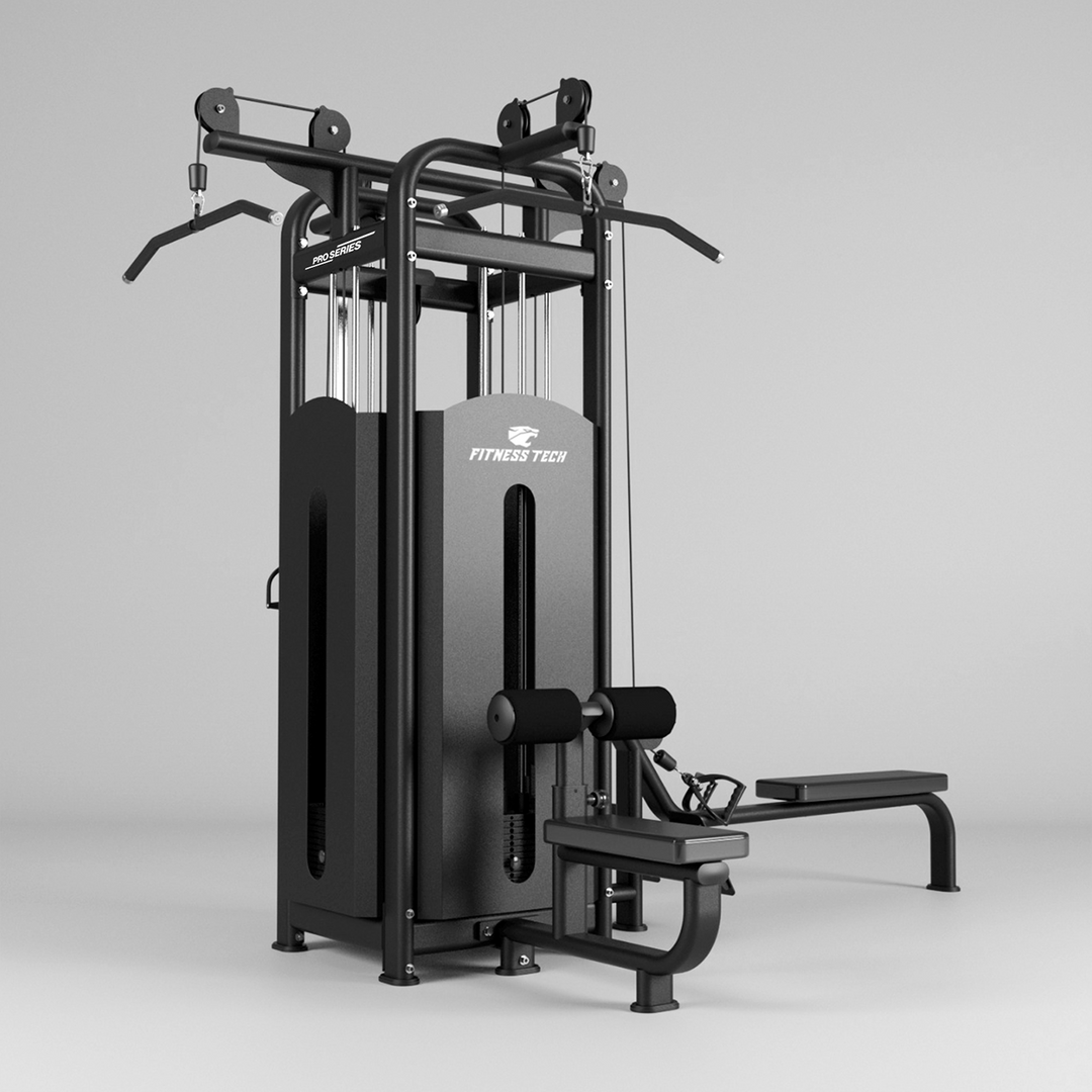 Máquina selectorizada multi-estación puestos – Fitness Tech