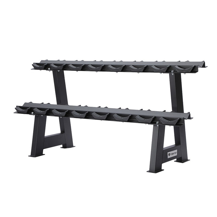 Soporte de mancuernas profesional de 8 Pares - Diagonal