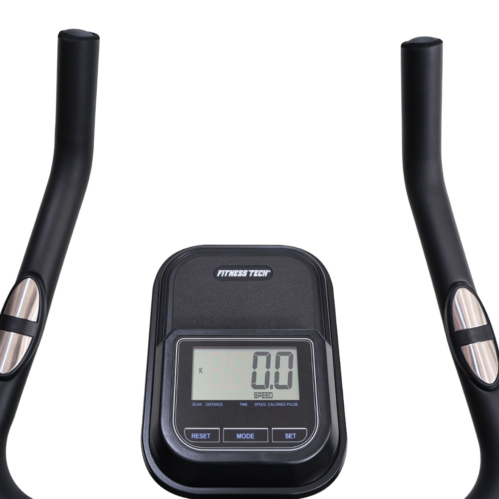 Bicicleta estática vertical V-6 consola