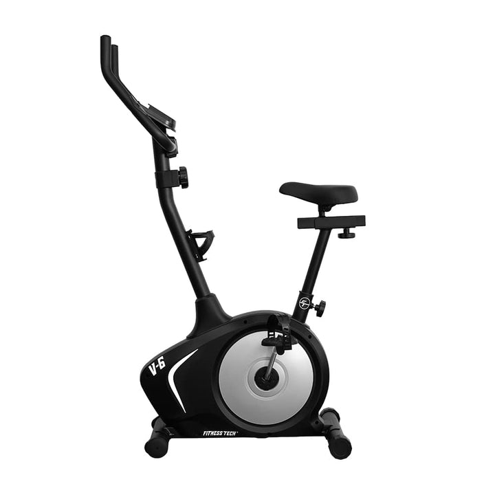 Bicicleta estática vertical V-6 lateral