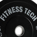 Black Bumper Plate Alta Resistencia - Fitness Tech