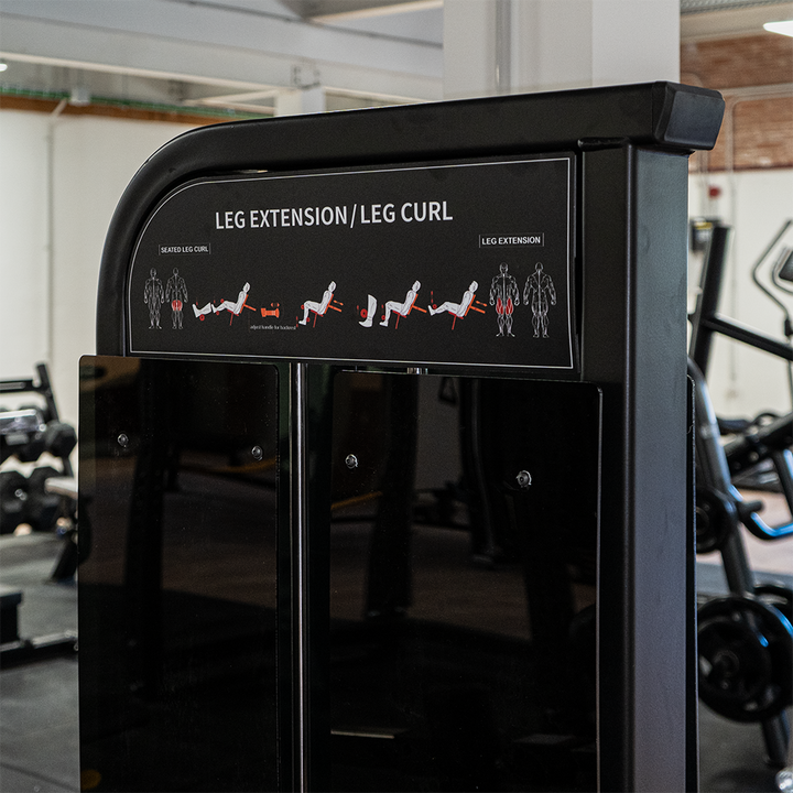 Cuádriceps y femoral | Máquina selectorizada dual - Compact Series