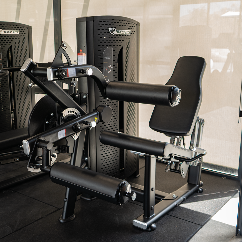 Extensión de cuádriceps y femoral | Máquina selectorizada dual - Pro Series