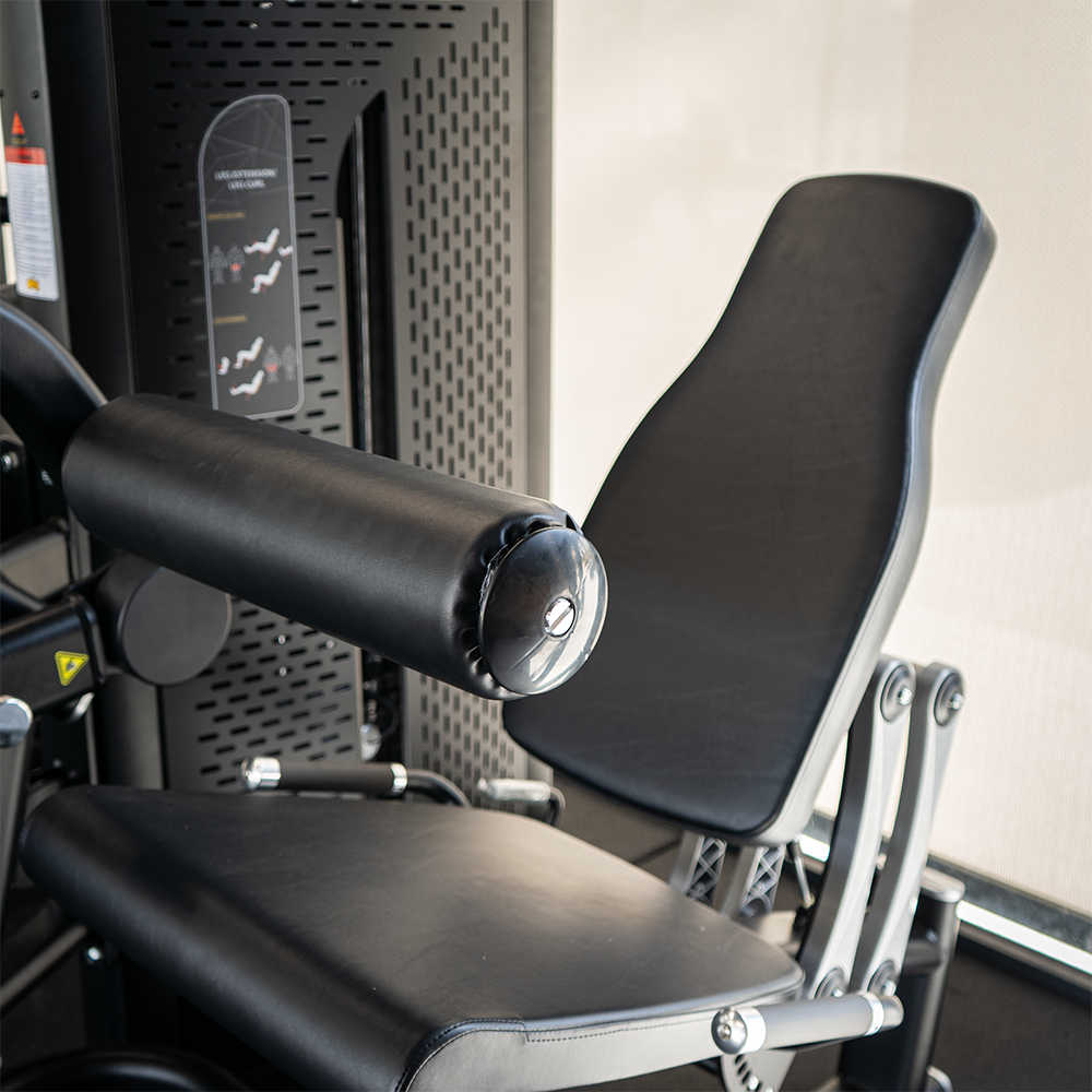 Extensión de cuádriceps y femoral | Máquina selectorizada dual - Pro Series
