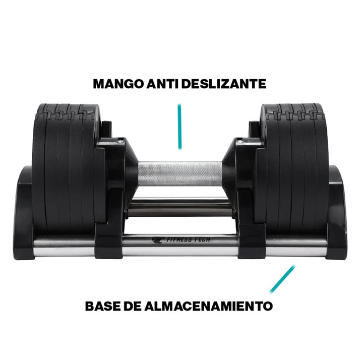 Mancuernas Ajustables 20kg - Características