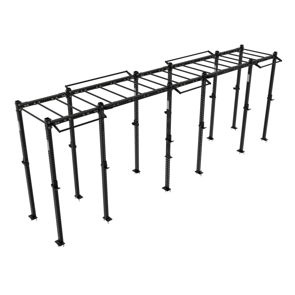 Rig Funcional Autoportante con Monkey Bars (6 Puestos)