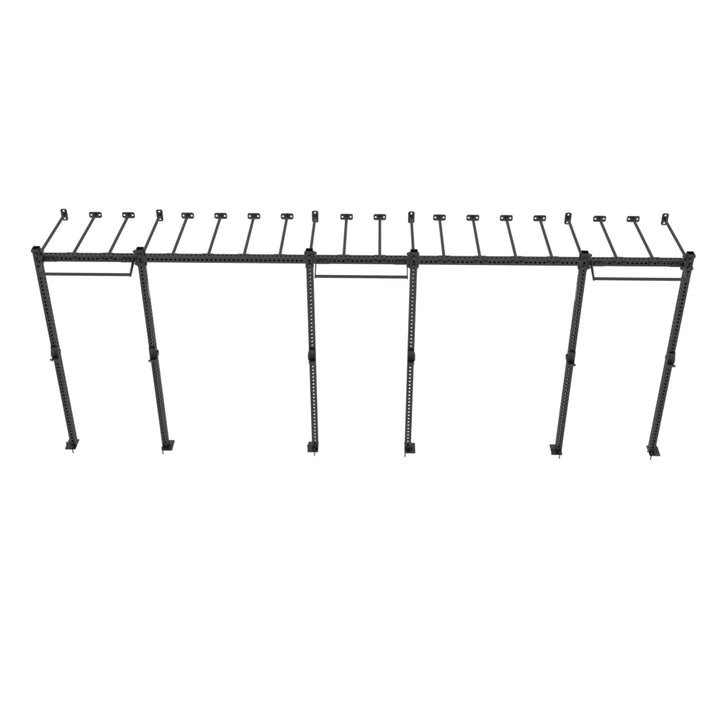 Rig Funcional de Pared con Monkey Bars (3 Puestos) - Altura