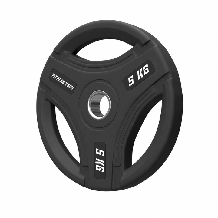 Set 105 kg Discos de Peso Triple Agarre Premium 50mm