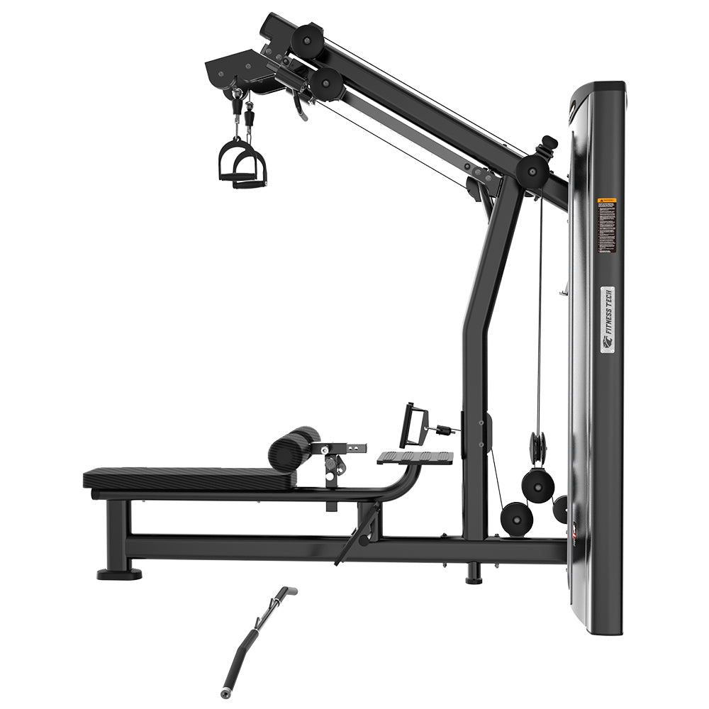 Polea Alta y Baja | Máquina selectorizada dual - Pro Tech Series - Lateral