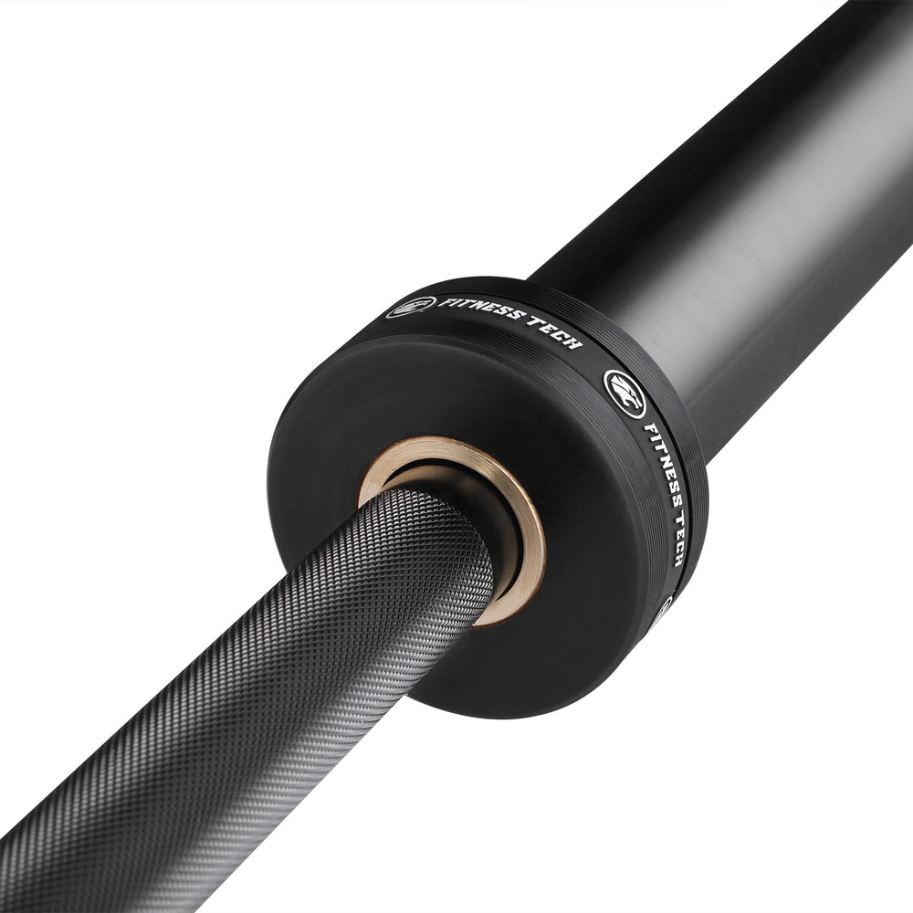 Barra Olímpica 2.2M * 50MM 8 Rodamientos Negro 454kg - Detalle 1