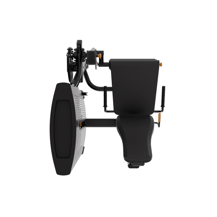 Máquina selectorizada | Extensión de cuádriceps cenital