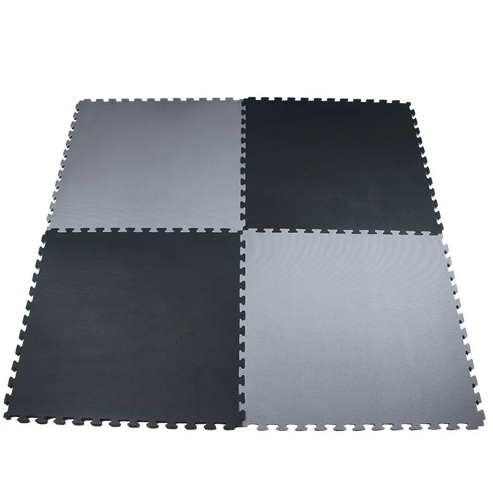 Tatami Profesional Puzzle 100x100x3 cm Negro y Gris