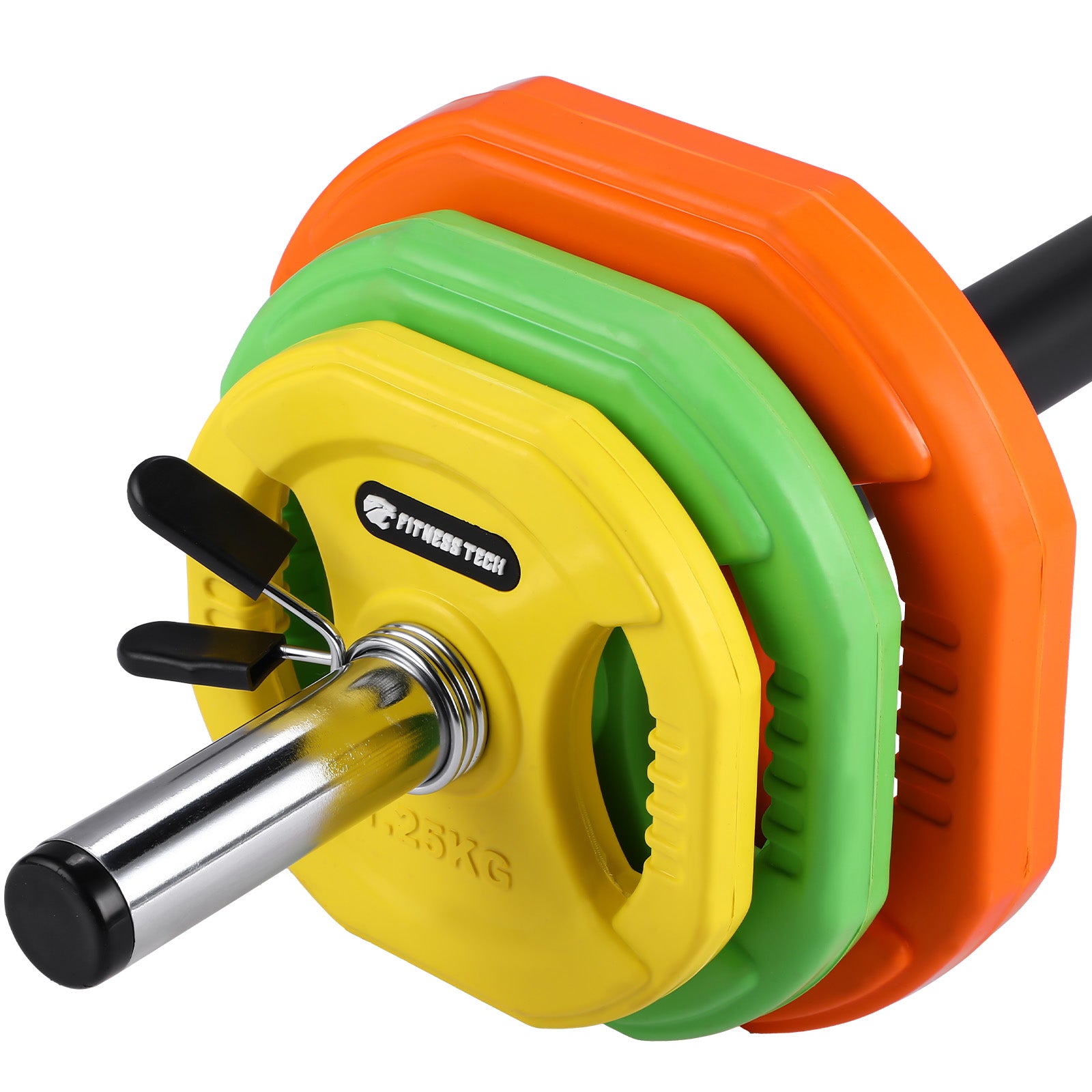 Kit Barra/Pesas Musculación Pump 20 kg 1,30 m 28 mm