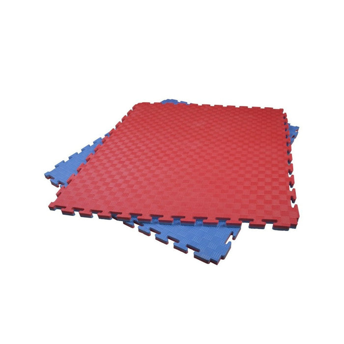 Tatami Profesional Puzzle 100x100x3 cm Azul y Rojo