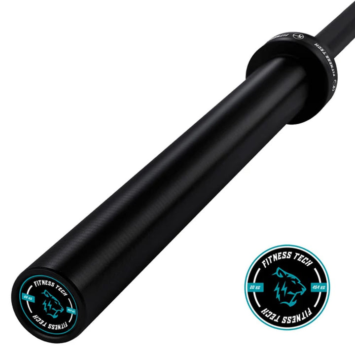 Barra Olímpica 2.2M * 50MM 8 Rodamientos Negro 454kg