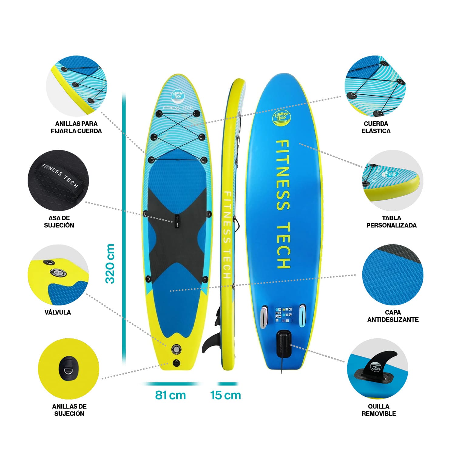 Tabla Paddle Surf Mallorca 10'6