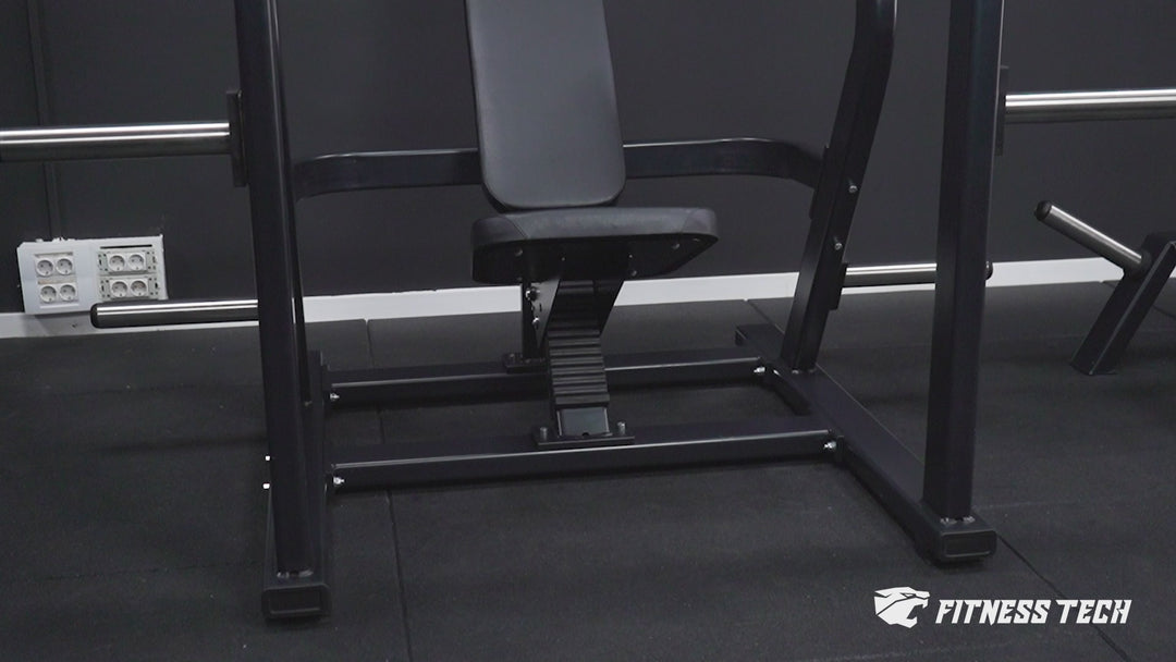 Máquina de palanca / press militar isolateral sentado