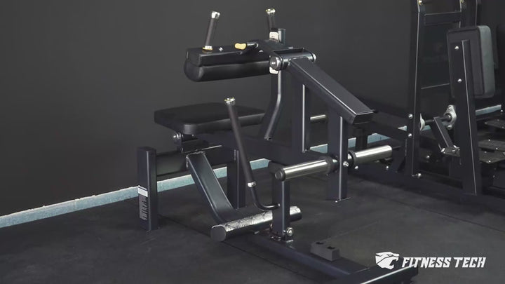 Máquina de palanca / sóleo-gemelo sentado