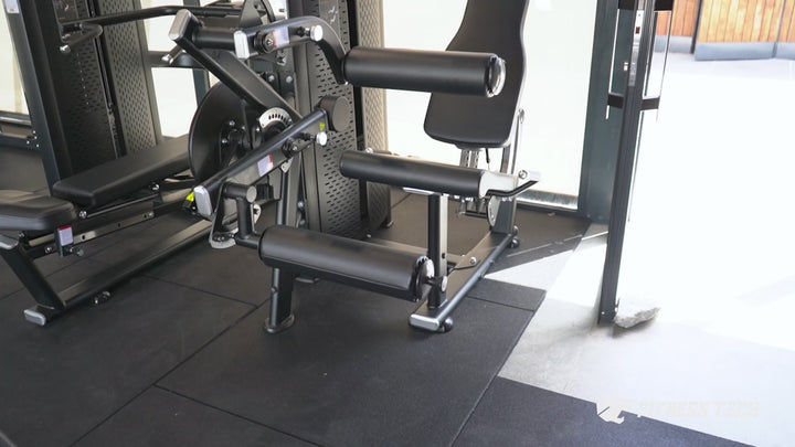 Extensión de cuádriceps y femoral | Máquina selectorizada dual - Pro Series