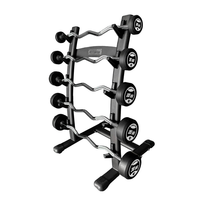 OFERTA: Set de Barras Montadas curvas con Rack | De 10 a 30 kg