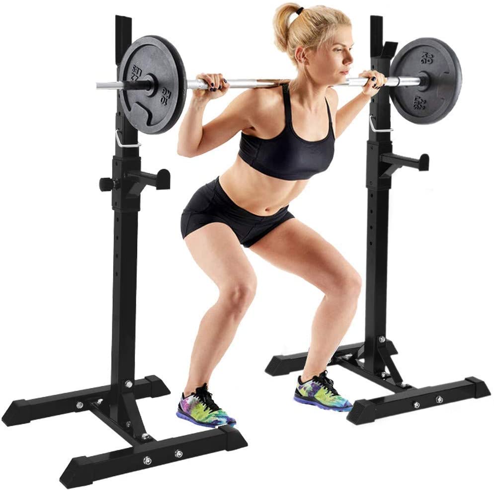 Hacer Sentadillas Sentadilla Press Squat Rack Soporte Press Banca