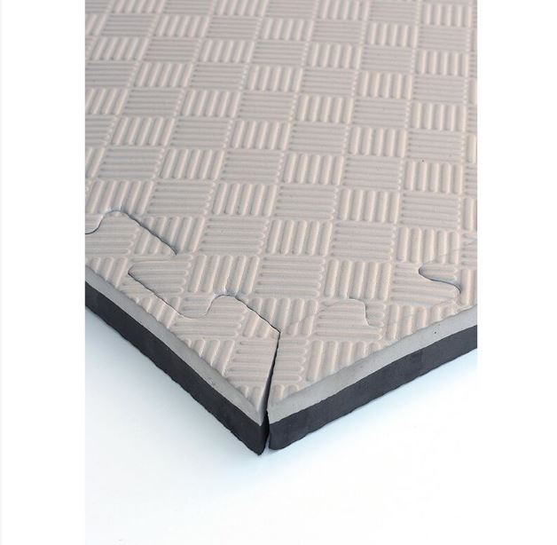Tatami Profesional Puzzle 100x100x4 cm Negro y Gris