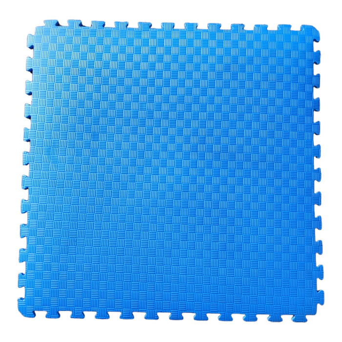 Tatami Profesional Puzzle 100x100x2 cm Azul y Rojo